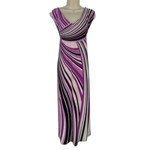 Avenue Purple Maxi Dress (B11#1)